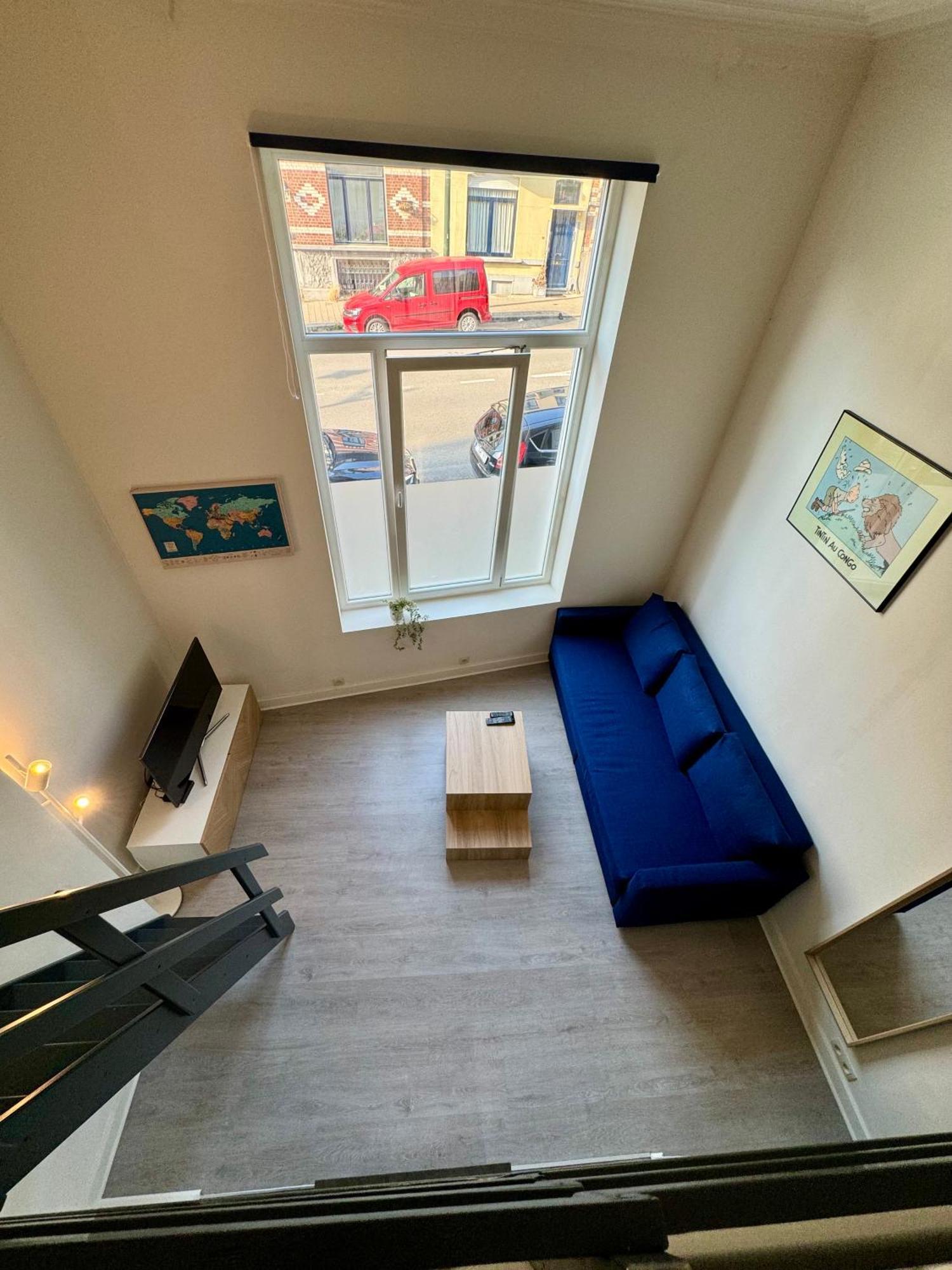 Studio Avec Chambre En Mezzanine Bruxelles Eksteriør billede