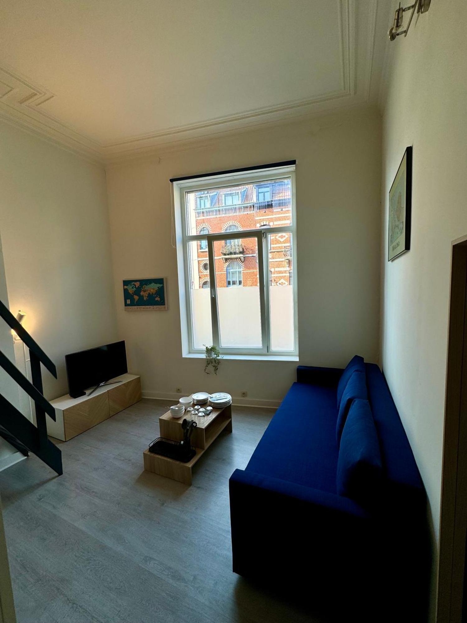 Studio Avec Chambre En Mezzanine Bruxelles Eksteriør billede