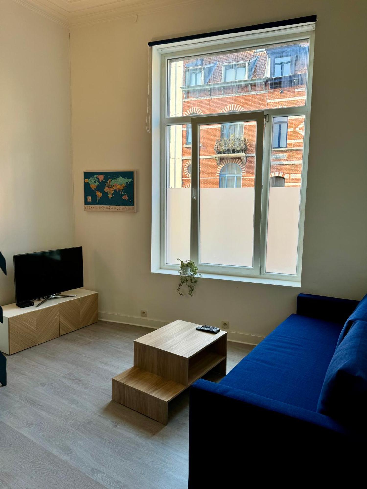 Studio Avec Chambre En Mezzanine Bruxelles Eksteriør billede